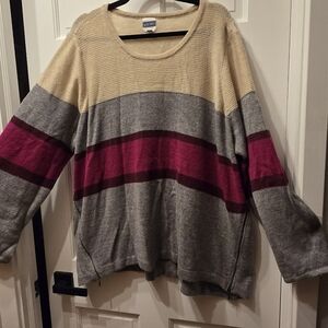 Meri Skye - Striped Sweater Size 4X NWOT